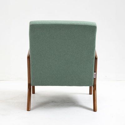 Mandela 1-Seater Fabric Accent Chair - Green - With 2-Year Warranty